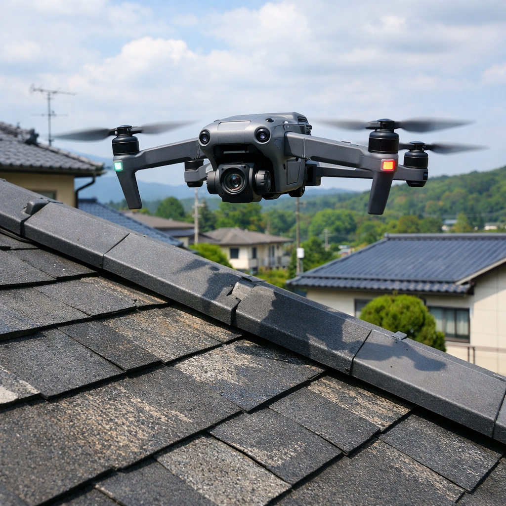 ドローン屋根点検